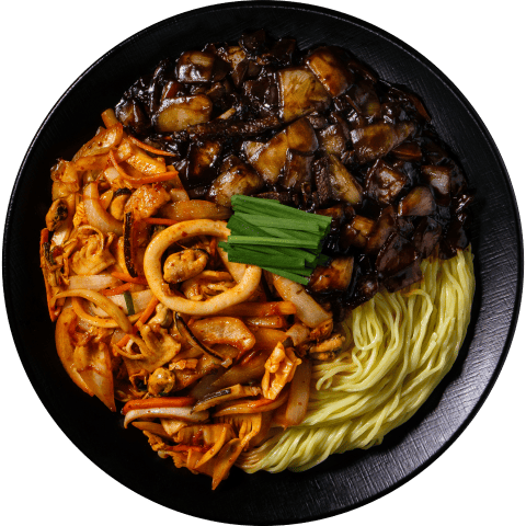 BOBAE Seafood Jumbo Jajangmyeon