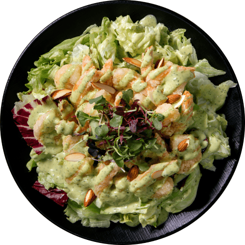 BOBAE Basil Cream Shrimp